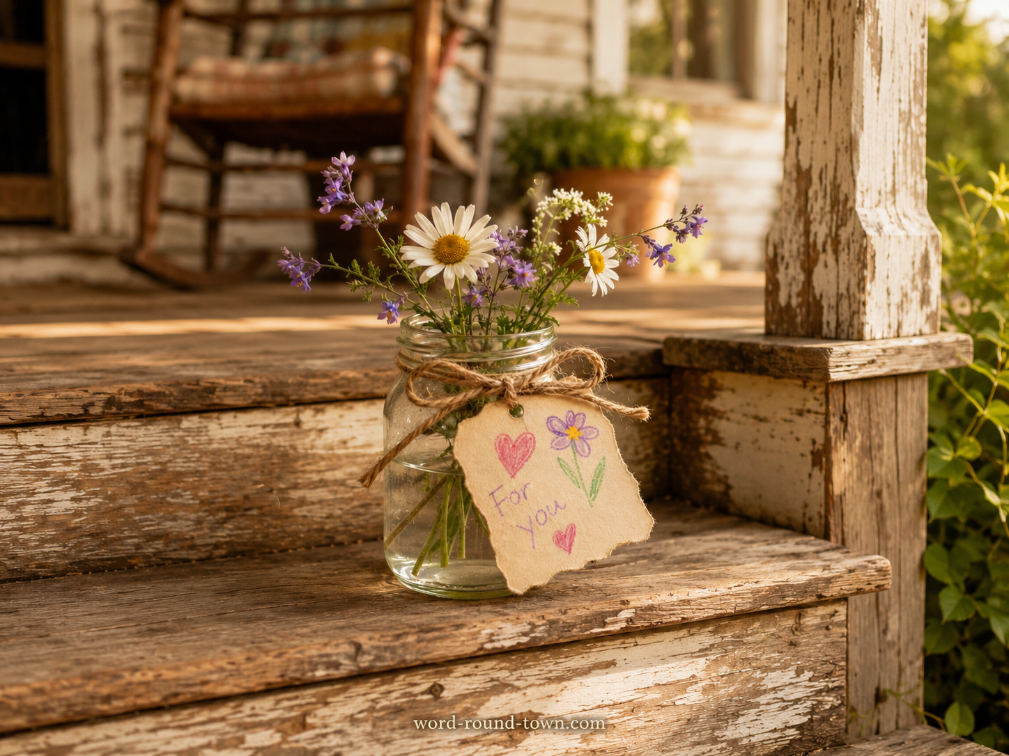 The Flowers Left at the Door