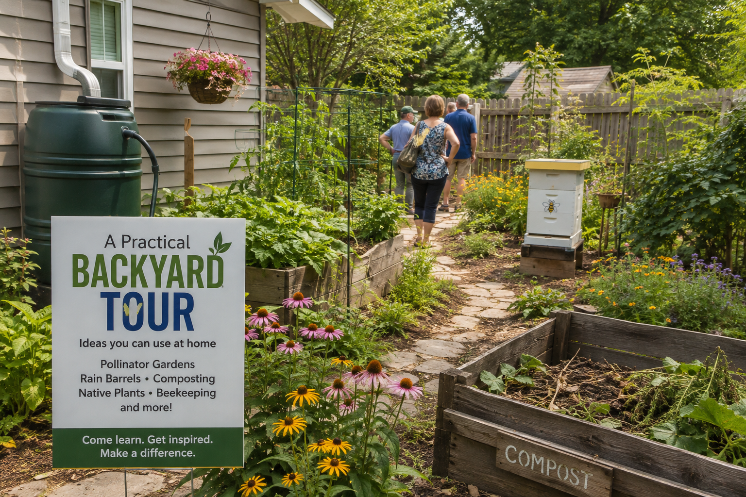 Your Backyard Might Be Worth Showing Off ~ Even If It Isn’t Perfect