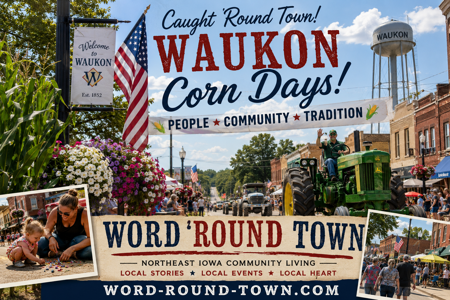 Caught ’Round Town at Waukon Corn Days 🌽📷