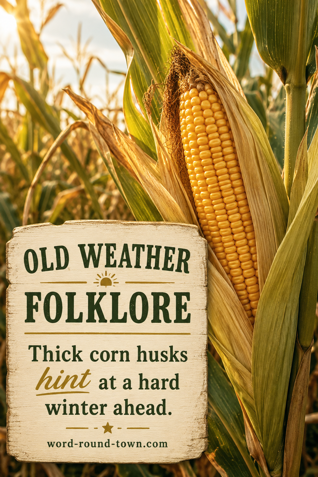 Can Corn Really Predict an Iowa Winter?
