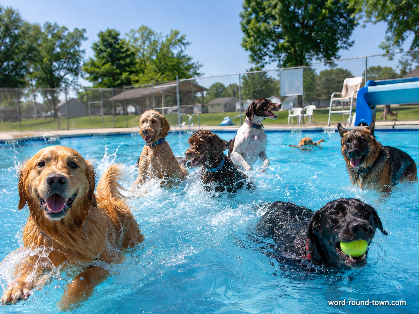 The Pool Is Going to the Dogs… Literally!
