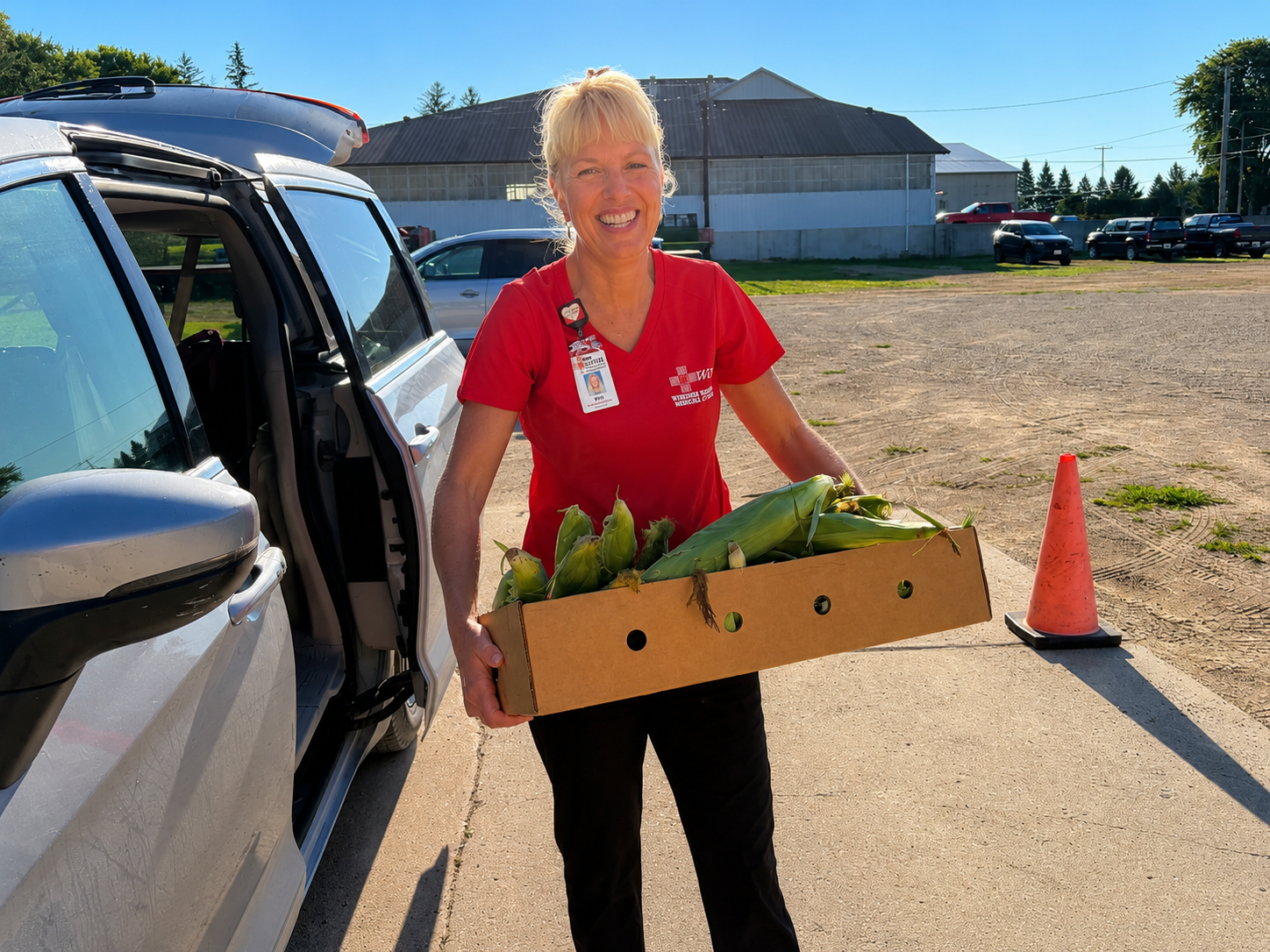 More Than 300 Pounds of Fresh Corn Donated to The Allamakee County Food Shelf