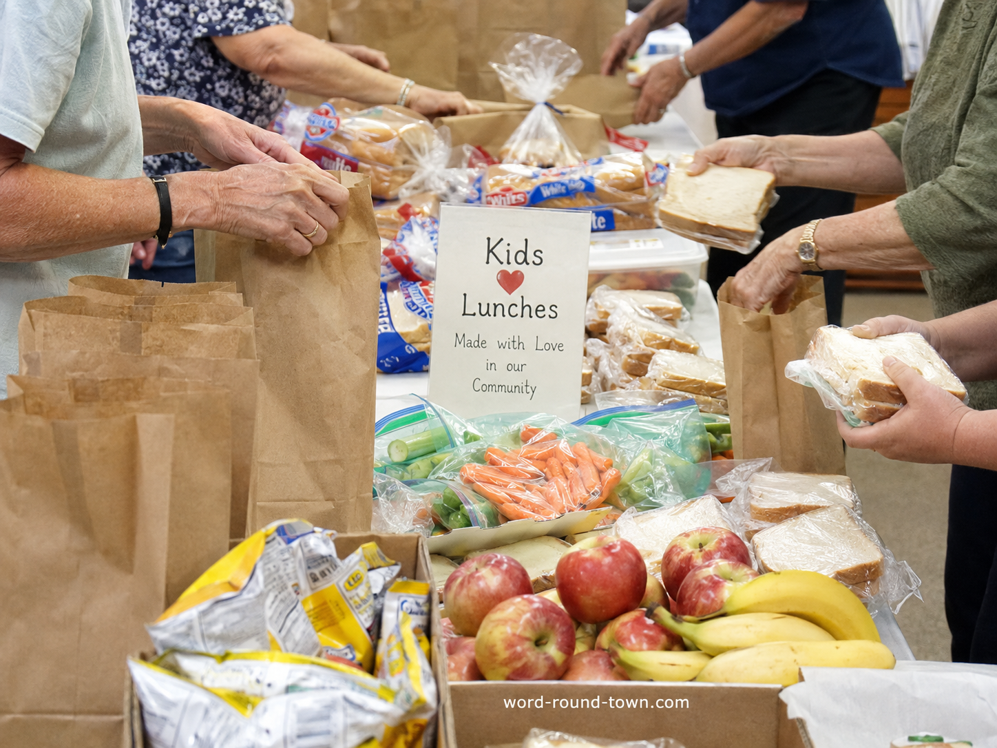To the Hands That Packed the Lunches ~Thank You